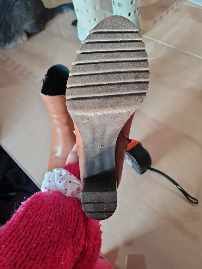 Bottines à talons taille 37 - photo numéro 10