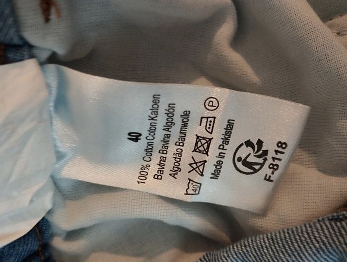Jean avec nœud à la taille Natural Option taille 40 - photo numéro 6