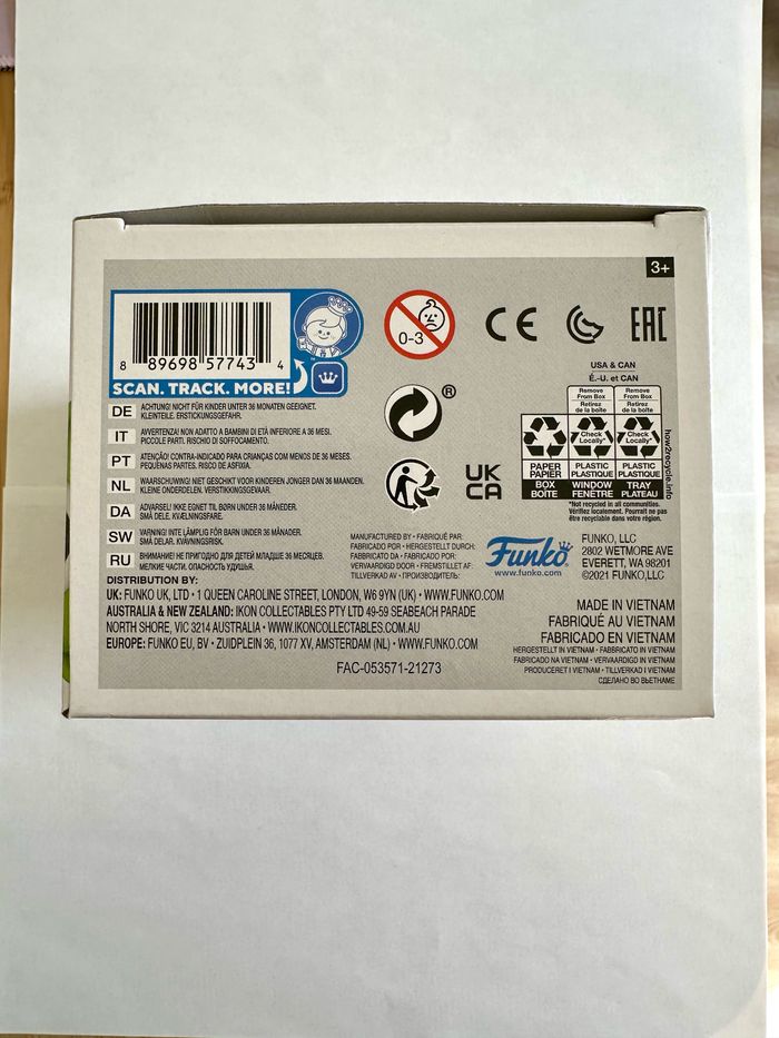 Figurine Funko Pop Mike Wazowski numéro 1155 Monsters Disney Pixar - photo numéro 6