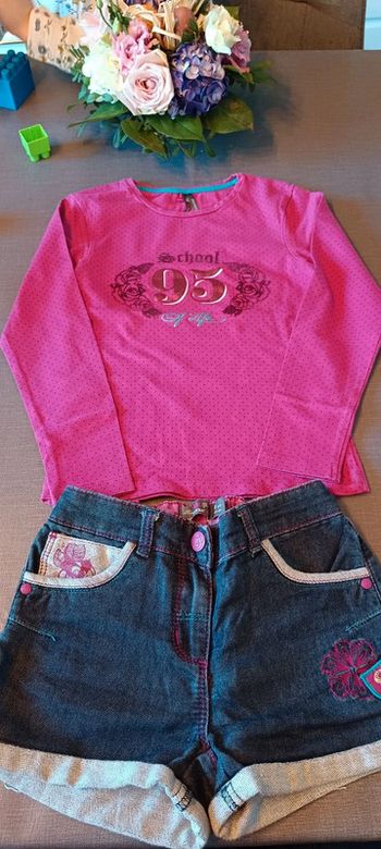 Tee-shirt et short orchestra 8 ans