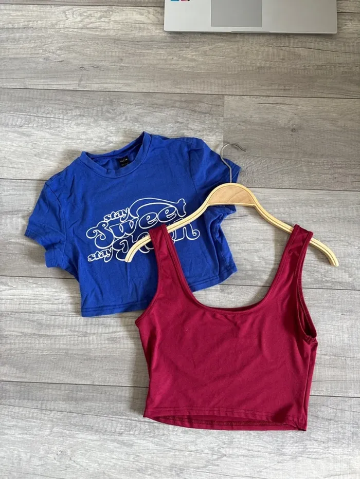 lot de deux top shein