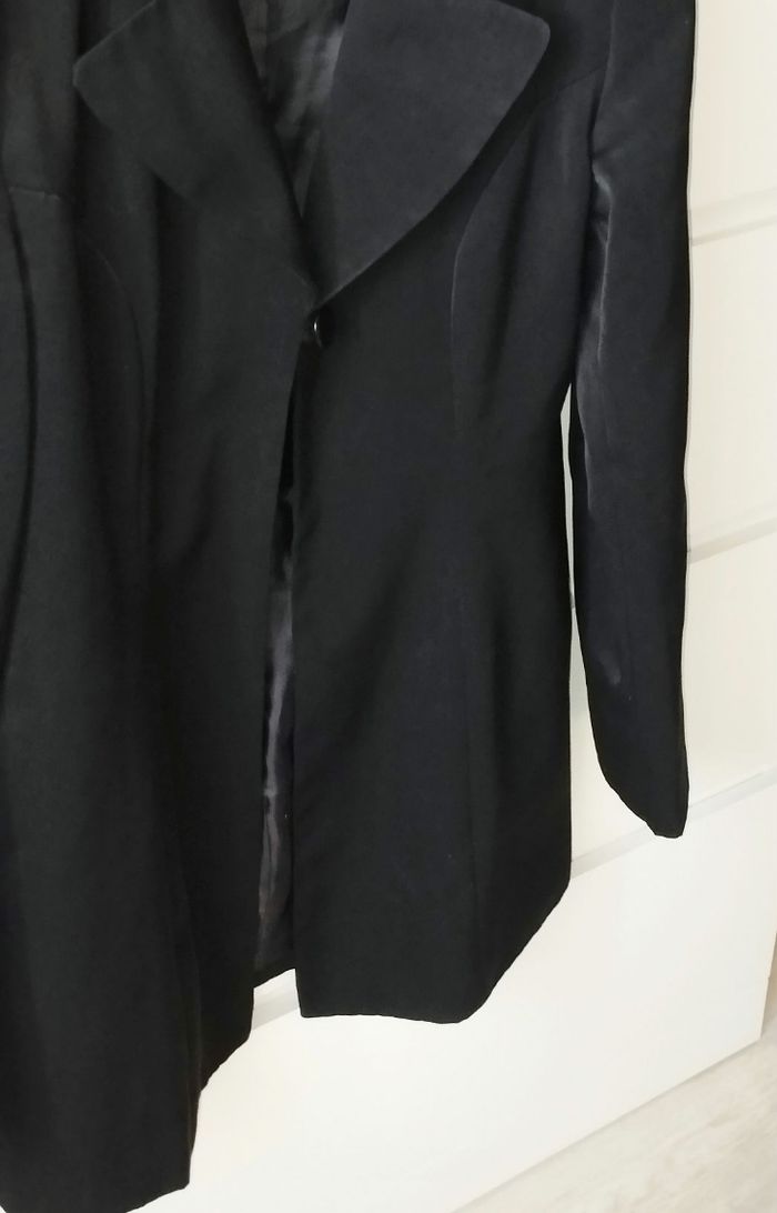 Veste blazer noire cintrée, taille 42 - photo numéro 3