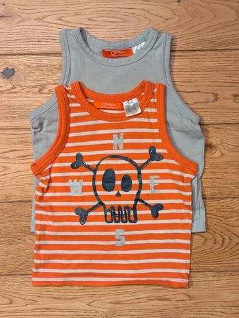 Lot de 2 débardeurs Okaou