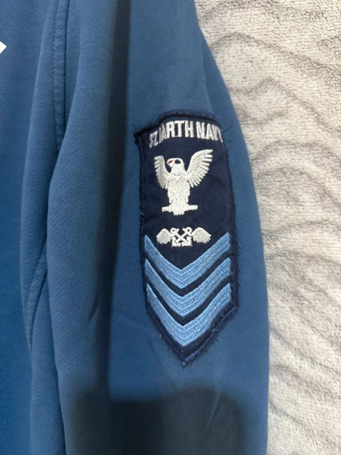 MC2 Saint Barth - Sweat à capuche, Bleu, taille L - photo numéro 4