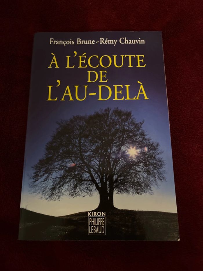 Livre spiritualité À l écoute de l au delà