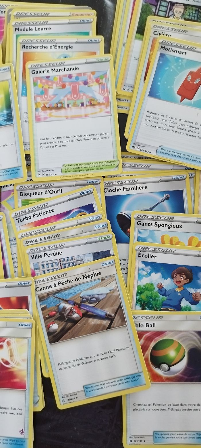 Lot cartes dresseur pokémon - photo numéro 3