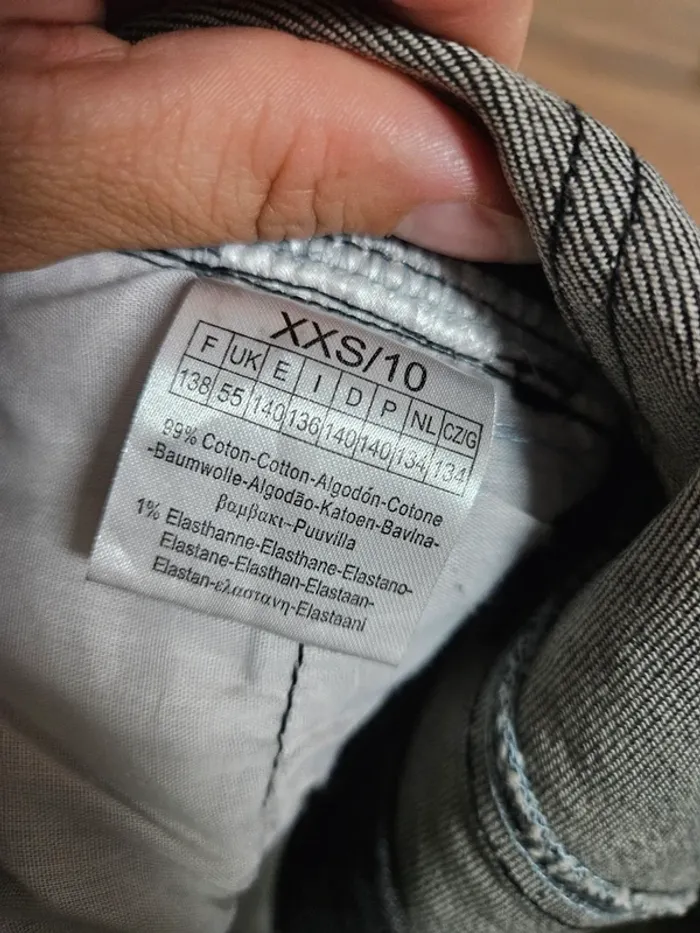 Jupe noir en jeans longboard 10 ans neuve - photo numéro 6