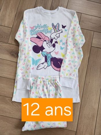 Pyjama Disney 12 ans Neuf 