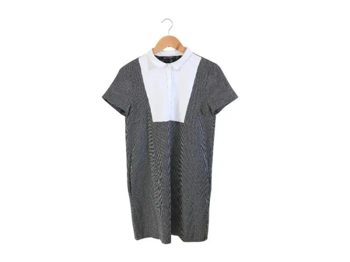 C65 robe noir/blanc Zara M