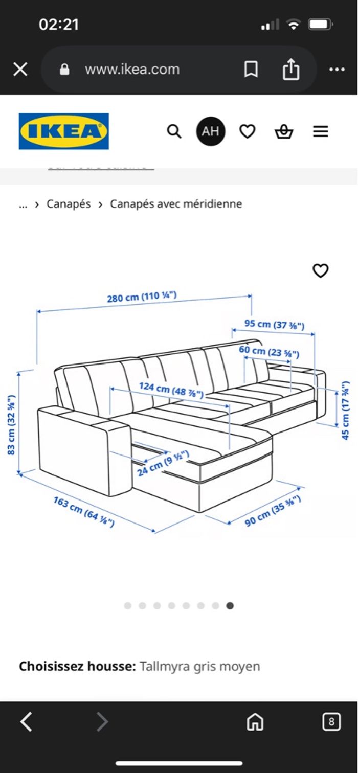 Canape ikea - photo numéro 3