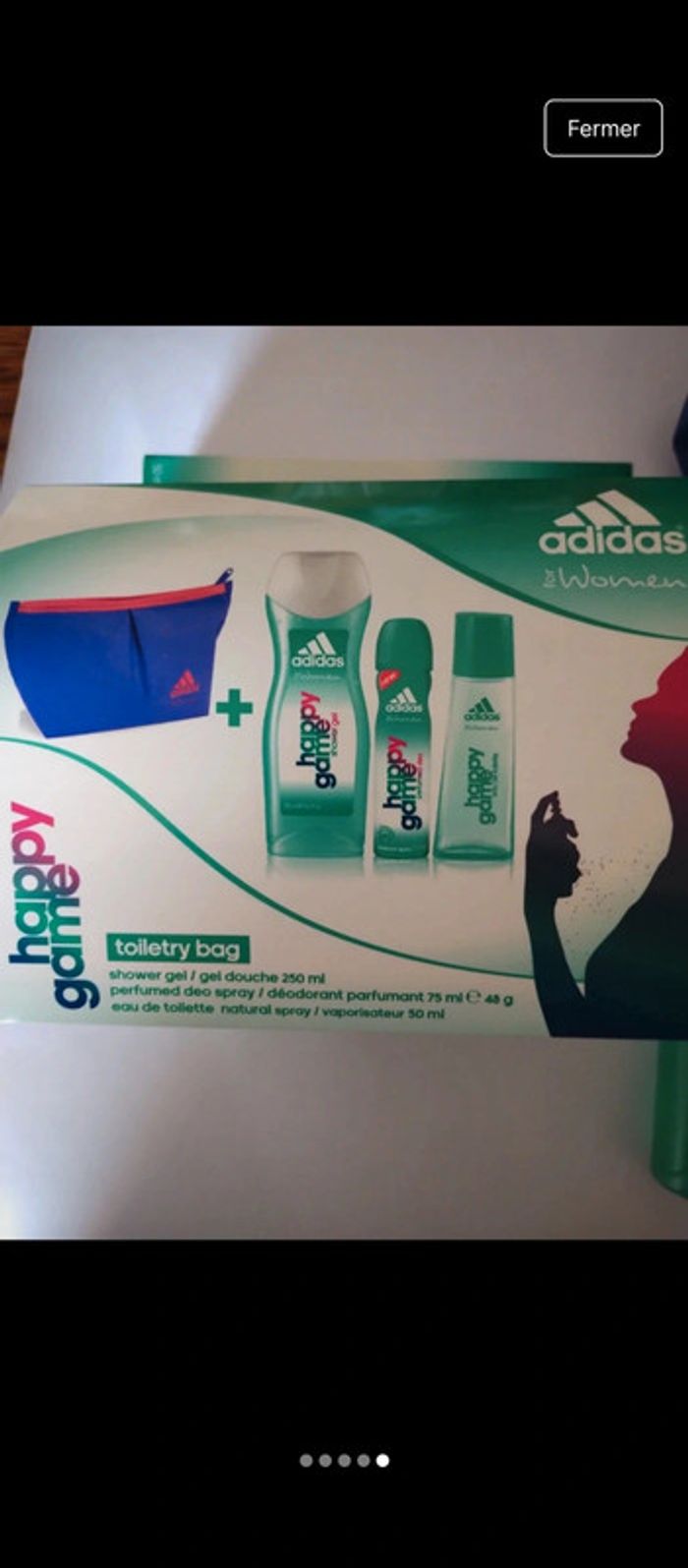 Trousse adidas parfum "happy Game " - photo numéro 5
