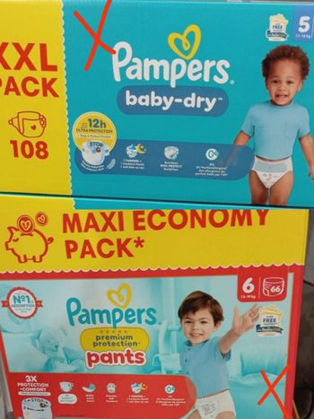 Ludivine s lot Pampers