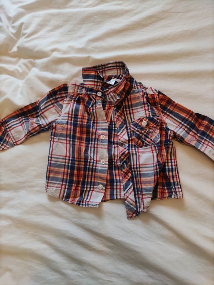 Chemise manches longues 18 mois