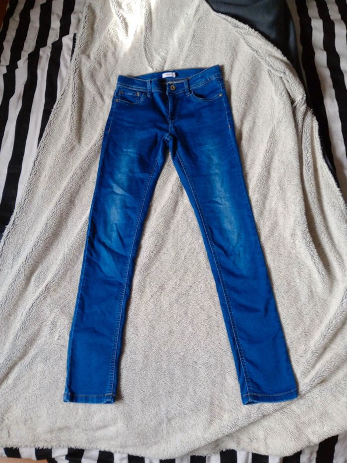 Jean slim 13 ans bleu c51