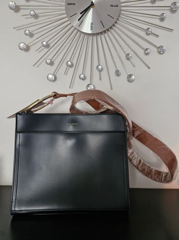 Sac à main noir bandoulière marron neuf by Chabrand