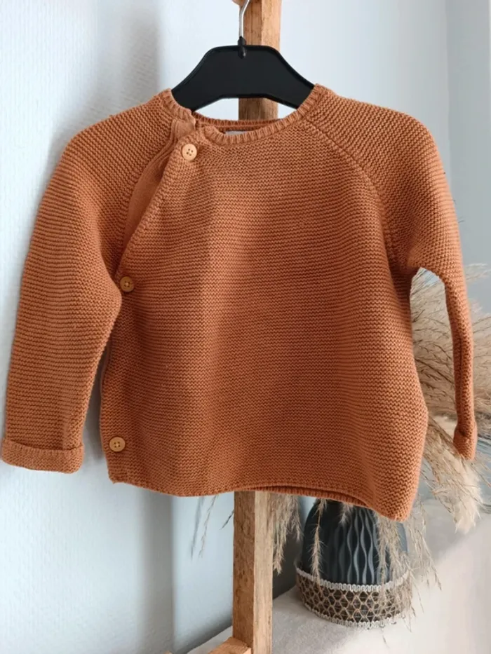 Gilet Marron Gémo 12 mois