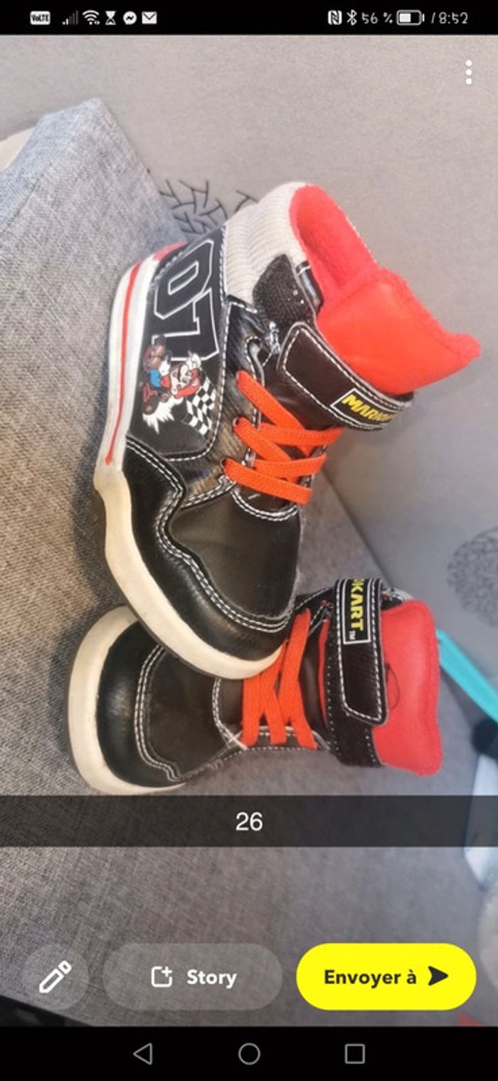 Montante mario kart taille 26