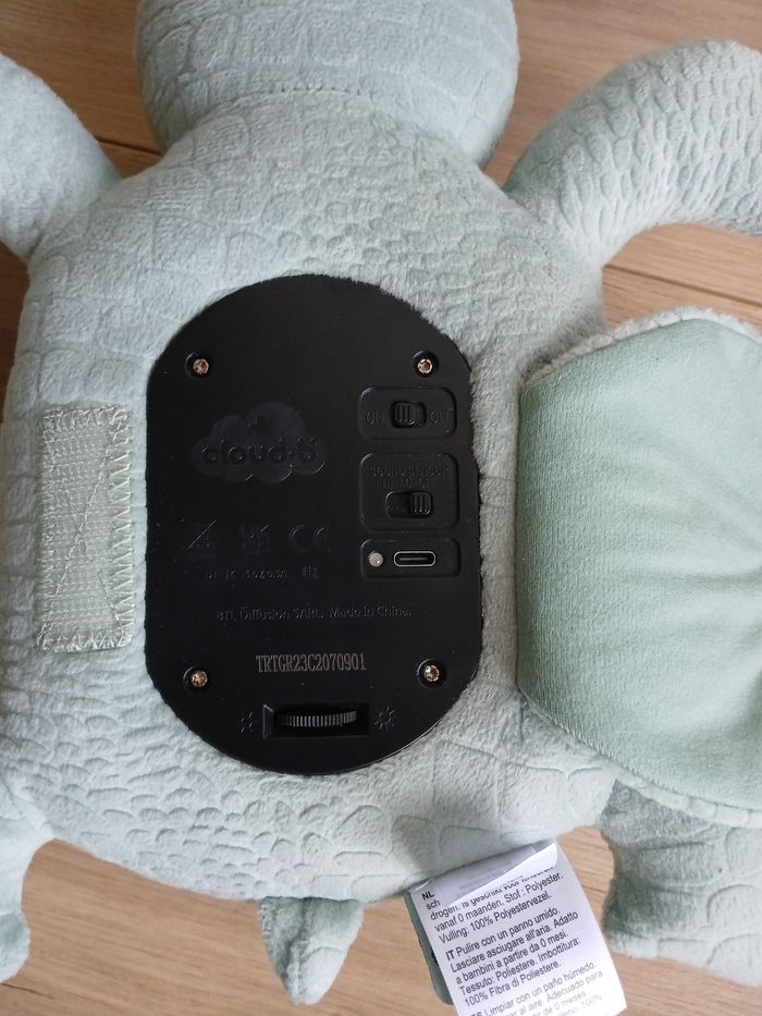 Veilleuse Tortue 🐢 "Tranquil Turtle" vert Rechargeable USB - photo numéro 4