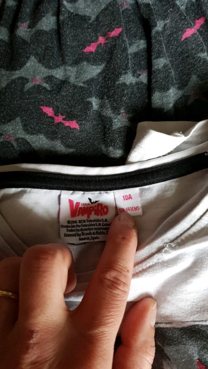 Pyjama Chics Vampiro 12 ans - photo numéro 3