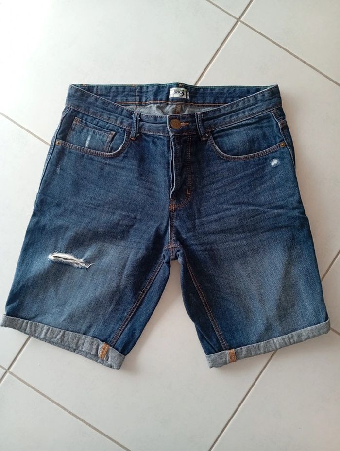 Kiabi- short en jean taille 38 - photo numéro 2
