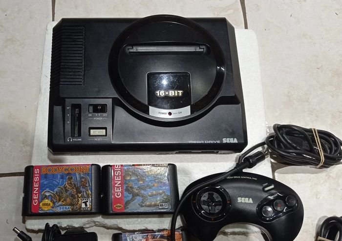 😍Sega Megadrive dezonée complète avec contra alien storm et body count - photo numéro 13