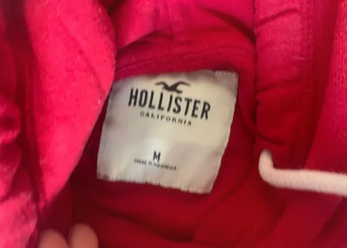 Sweat hollister rouge édition limitée - photo numéro 4