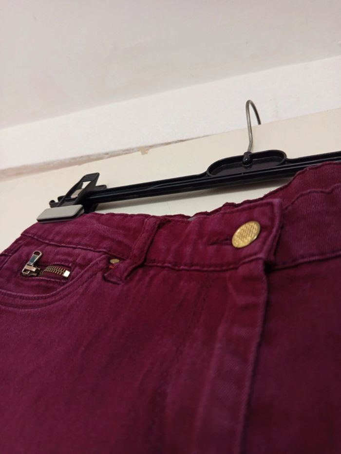 Jean Bordeaux en taille S de la marque ici et maintenant - photo numéro 10