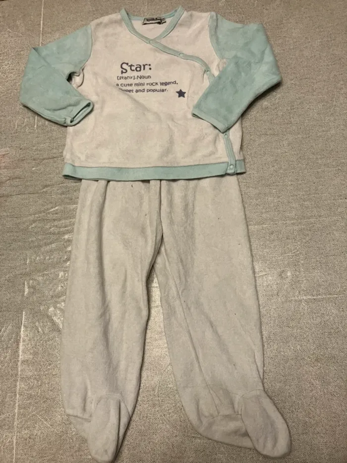 Ensemble pyjama 2 pièces Tape à l’œil – Taille 18 mois