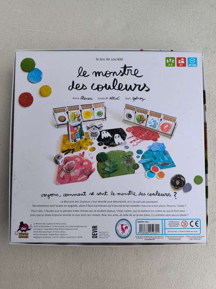 Jeu Le monstre des couleurs - photo numéro 3