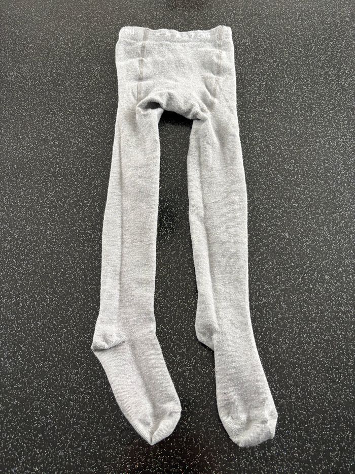 TAO - collant gris paillettes fille 27-30 - photo numéro 3