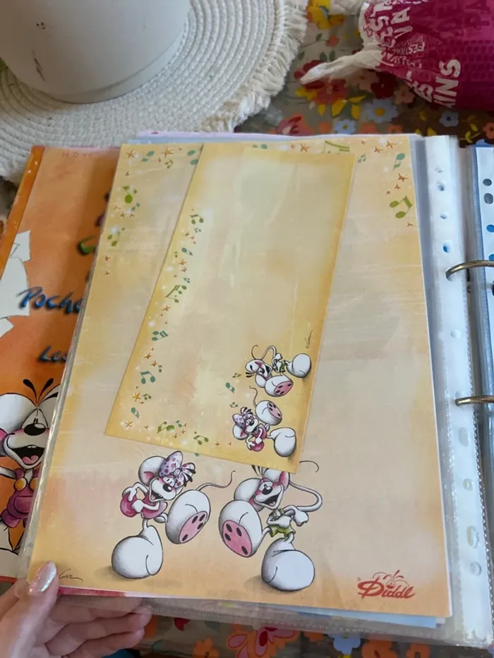 Feuille diddl et enveloppe - photo numéro 19