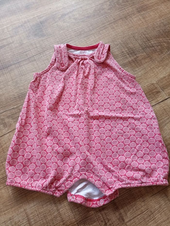 Combi short fille 9 mois obaïbi