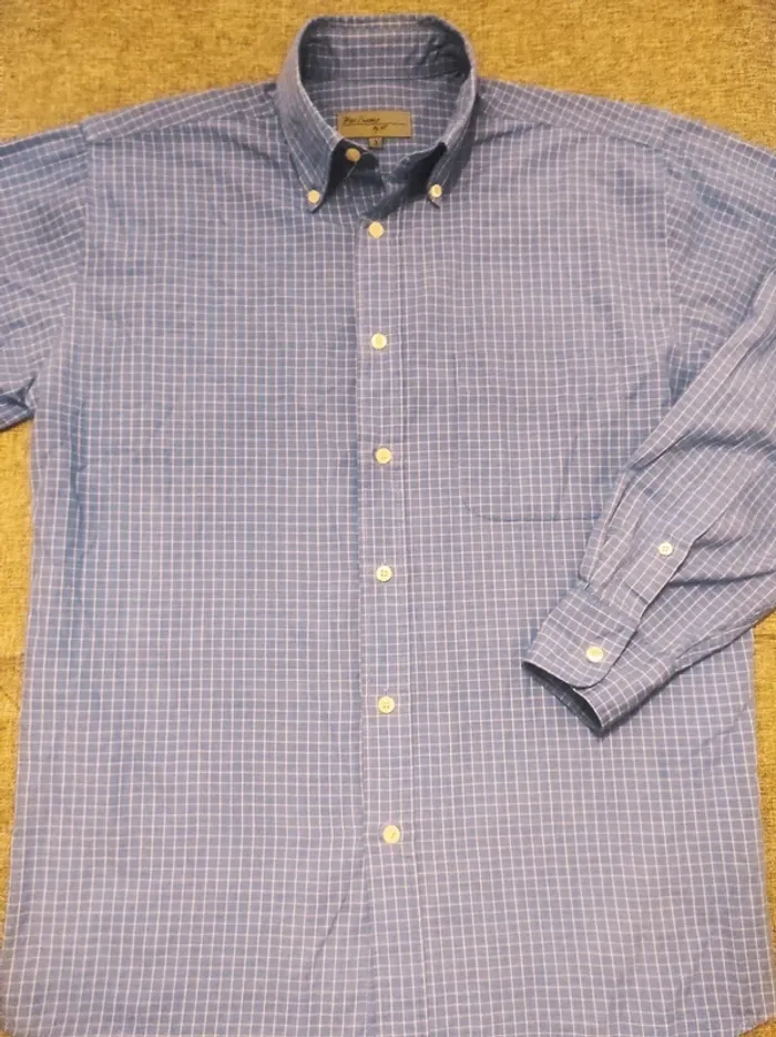 Chemise à carreaux Armand Thiery t.L t.3