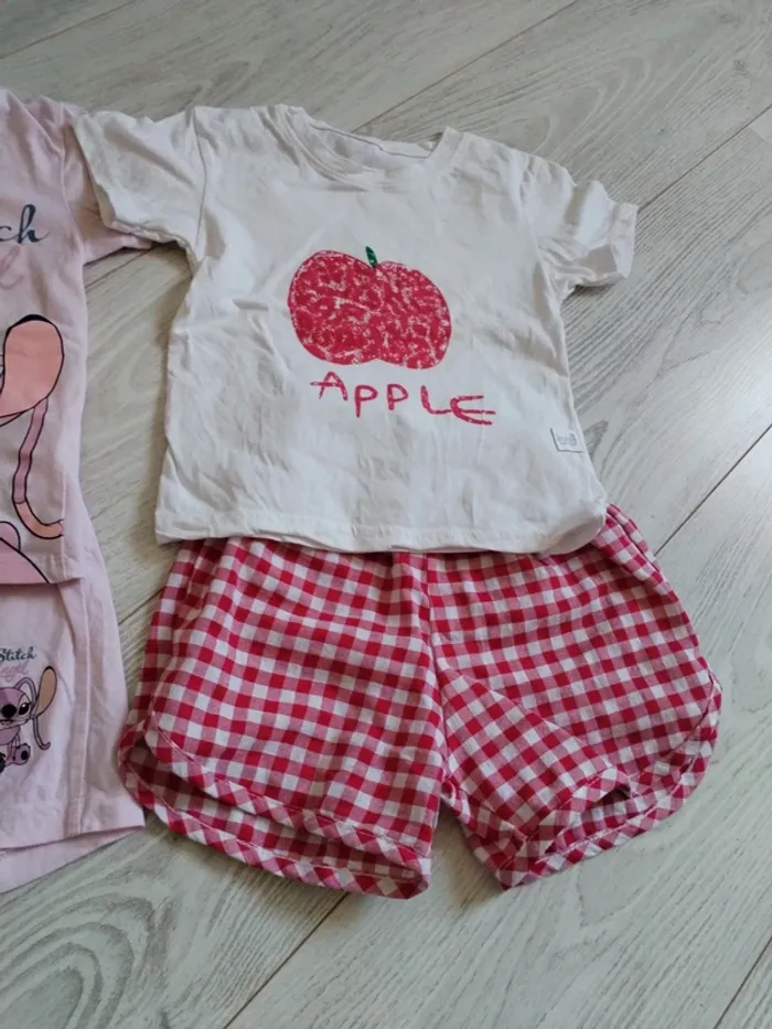Ensemble t-shirt manche courte et short - photo numéro 3