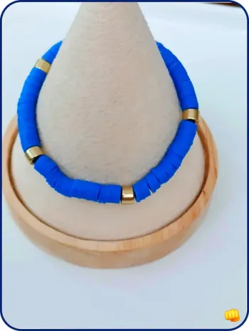 Bracelet perles Heishi – Tendance bohème été