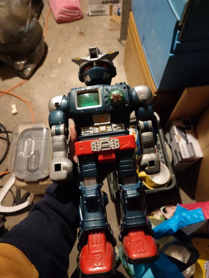 jouet robot vintage hap-p-kid