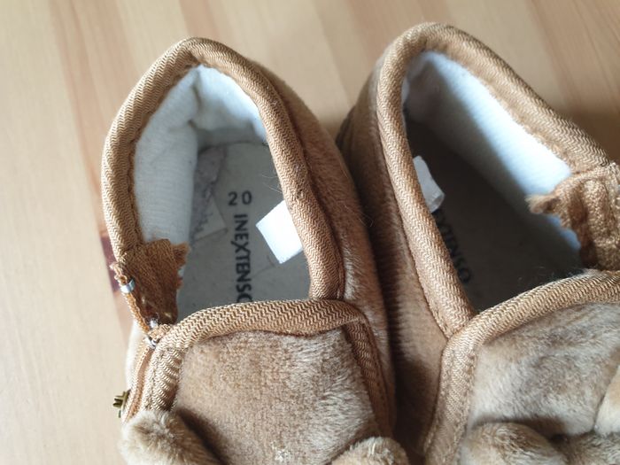 Chaussons marron - Taille 20 - photo numéro 2