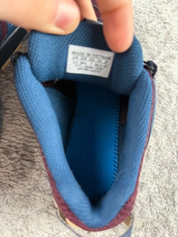 Salomon XA Pro 3D V8 - Bordeaux & Blue - photo numéro 19