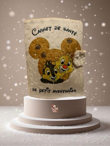 Protège carnet tic et tac personnalisé