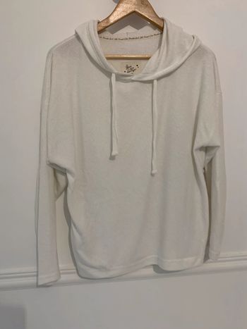 Pyjama pull à capuche blanc Primark