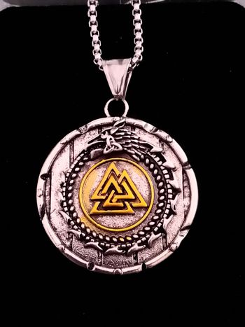 Chaîne + pendentif viking