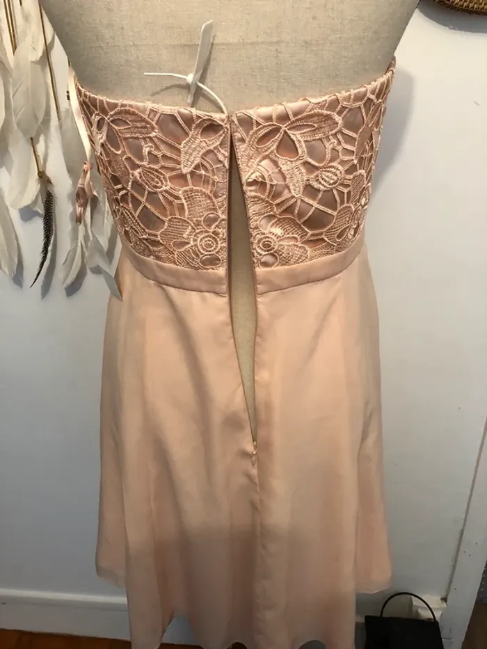 Robe bustier rose - photo numéro 4
