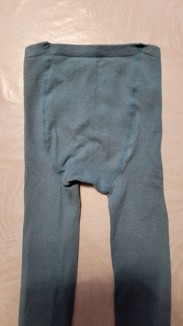 Collants couleur bleue taille 122cm C&A - photo numéro 9