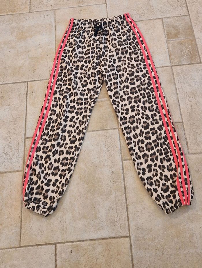 Pantalon jogg léopard Swen with love in italy neuf avec étiquette - photo numéro 8