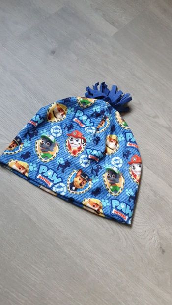 Bonnet garçon pat patrouille 3-4 ans