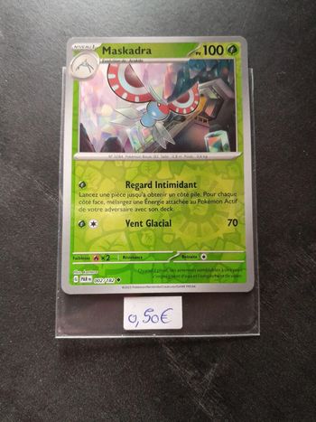 Carte Pokémon Maskadra reverse 2/182