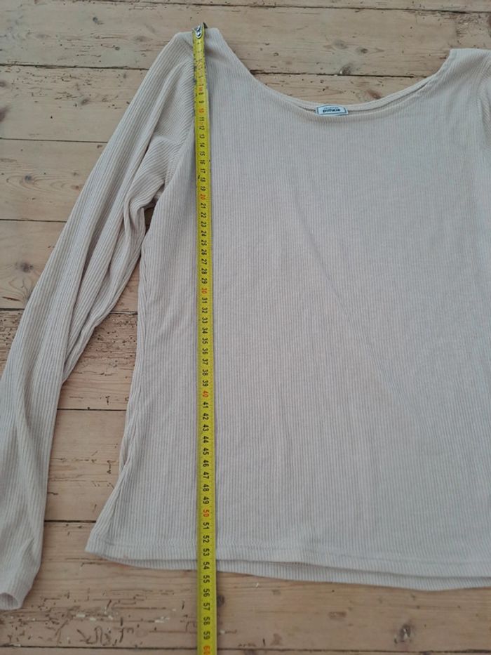 Jolie haut beige Pimkie - photo numéro 6