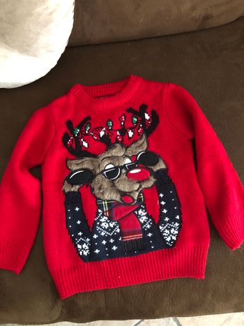 Pull Noël rouge