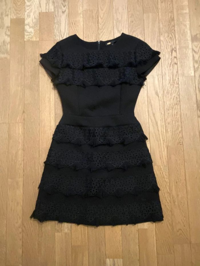 Robe courte noire Maje taille 1 - photo numéro 2