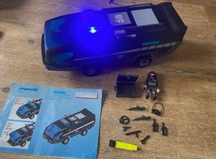 Camion intervention police playmobil - photo numéro 2